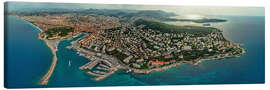 Lienzo Nice - Aerial Panorama - pixelliebe