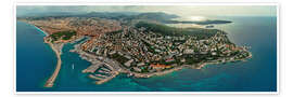 Poster Nizza - pixelliebe