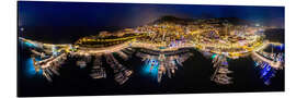 Cuadro de aluminio Monaco at night - pixelliebe