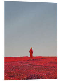 Acrylic print Everything was red - Frank Moth