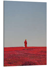 Aluminium print Everything was red - Frank Moth