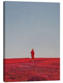 Tableau sur toile Everything was red - Frank Moth