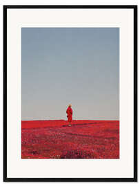 Framed art print Everything was red - Frank Moth