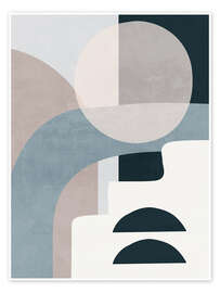 Kunstwerk Minimal Soft Shapes I - ThingDesign