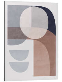 Magnettafel Minimal Soft Shapes IV