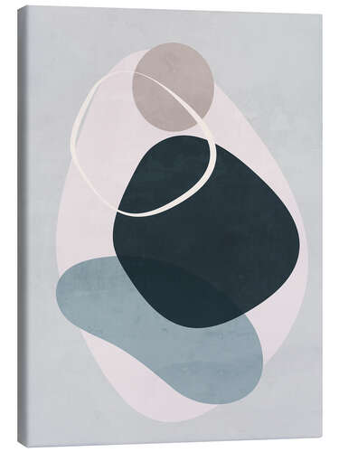 Canvas print Minimal Soft Shapes VI