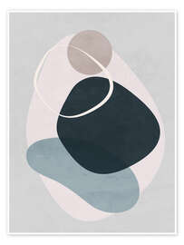 Poster Minimal Soft Shapes VI