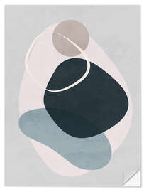 Wall sticker Minimal Soft Shapes VI