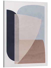 Obraz na aluminium Minimal Soft Shapes II