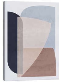 Canvas print Minimal Soft Shapes II