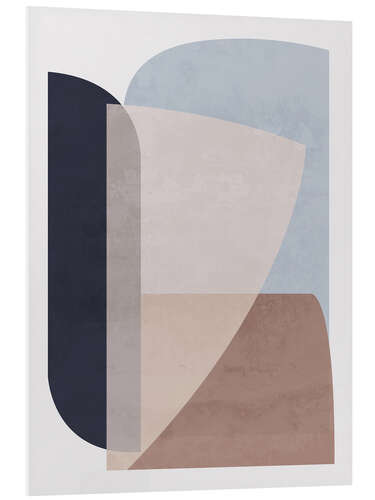 Stampa su PVC Minimal Soft Shapes II