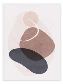 Poster Minimal Soft Shapes III