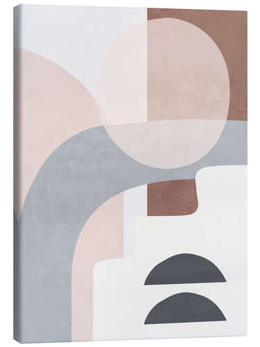 Canvas print Minimal Soft Shapes VII