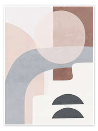 Poster Minimal Soft Shapes VII