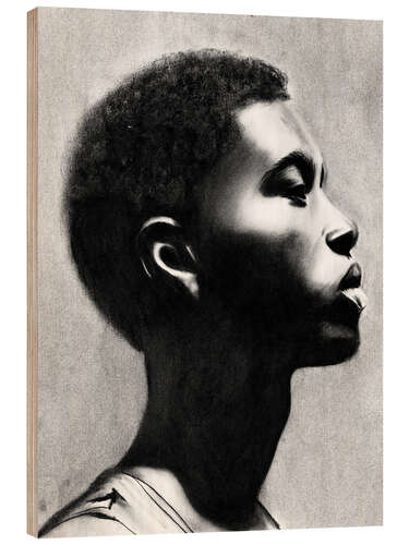 Wood print Stillness in Light
