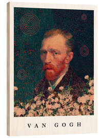 Wood print For Vincent Van Gogh - Frank Moth