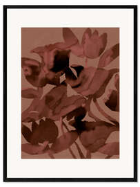 Gerahmter Kunstdruck Blended Flowers