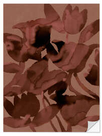 Wandsticker Blended Flowers