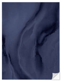 Sticker mural Wet Canvas I - Shatha Dafai