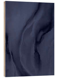 Tableau en bois Wet Canvas I - Shatha Dafai