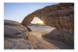 Veggbilde Rainbow Rock, al Ula, Saudi Arabia - Jan Christopher Becke