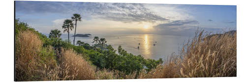 Alubild Promthep Cape bei Sonnenuntergang, Thailand