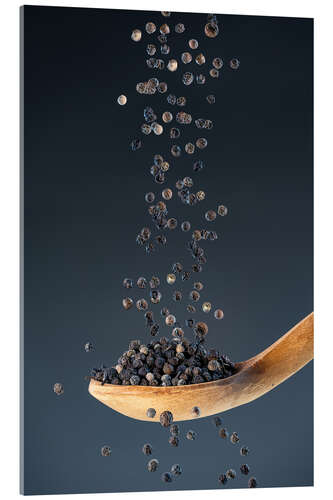 Acrylic print Black pepper - The Classic