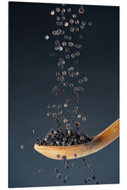 Stampa su alluminio Black pepper - The Classic - Thomas Klee