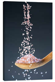 Quadro em tela Pink crystals - The salt of life - Thomas Klee