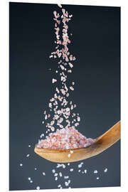 Cuadro de PVC Pink crystals - The salt of life - Thomas Klee