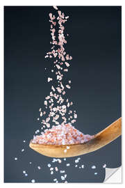 Sticker mural Pink crystals - The salt of life - Thomas Klee