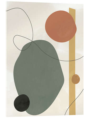 Acrylic print Minimalist Art