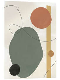 Acrylic print Minimalist Art