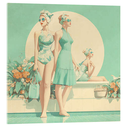 Acrylic print Vintage Summertime