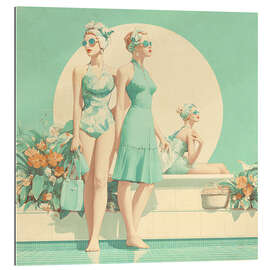 Cuadro de plexi-alu Vintage Summertime