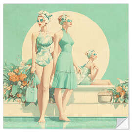 Autocolante decorativo Vintage Summertime