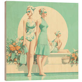 Obraz na drewnie Vintage Summertime