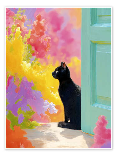 Poster The cat's dream