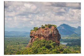 Cuadro de aluminio Ancient Sigiriya rock in Sri Lanka - George Pachantouris