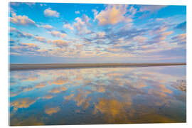 Acrylic print Sunrise on the North Sea - Martin Wasilewski