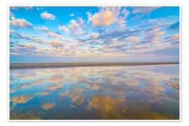 Obraz Sunrise on the North Sea - Martin Wasilewski