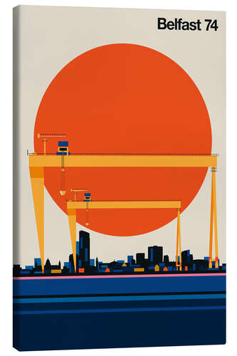 Canvas print Belfast 74