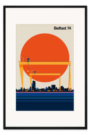 Gerahmter Kunstdruck Belfast 74