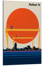 Magnettafel Belfast 74