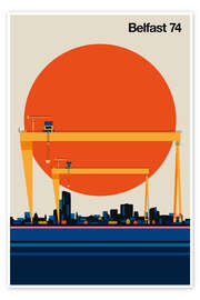 Wall print Belfast 74 - Bo Lundberg