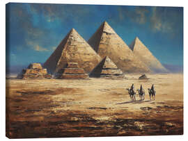 Tableau sur toile Pyramids of Giza