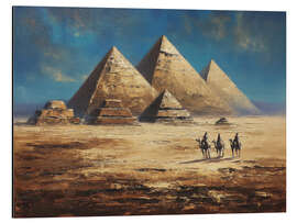 Magnettafel Pyramiden von Gizeh