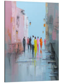 Alubild Spaziergang durch die Stadt - DejaReve