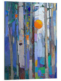 Cuadro de plexi-alu Cold sunset