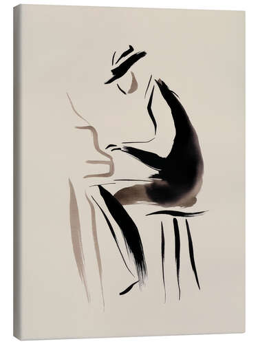 Canvas print The pianist